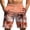 Orange, variant on Kcolen Men's Swim Trunks 7 Inch Drawstring Swim Shorts Men Comfy Bathing Suit Compression Liner Summer Beach Swimming Shorts for Men