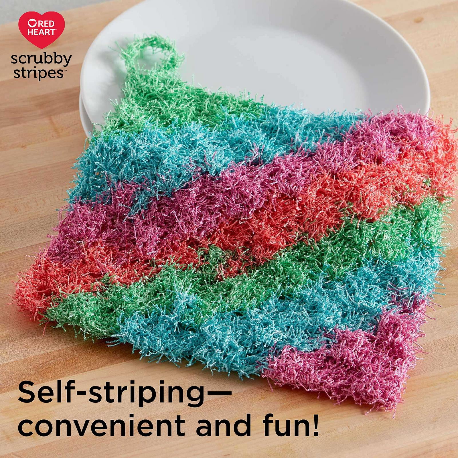 Red Heart® Fil Scrubby™, Polyester #4 Moyen, 3,5oz/100g, 92 Yards