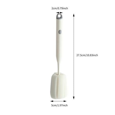 

AIMAOMI 1PC Sponge Long Handle Cleaning Brush Household Kitchen Cleaning Brush Cup Brush Kitchen Supplies H