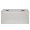 thumbnail image 5 of GZXS 36" Aluminum Storage Box Truck Underbody Toolbox Trailer RV Tool Heavy Duty Aluminum Tool RV ATV Trailer Storage Boxes W/Locks Keys Silver (36" x 18" x 17"), 5 of 9