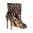 thumbnail image 4 of Women Pointy Peep Toe Stiletto Mid Calf Boot 18954, 4 of 6