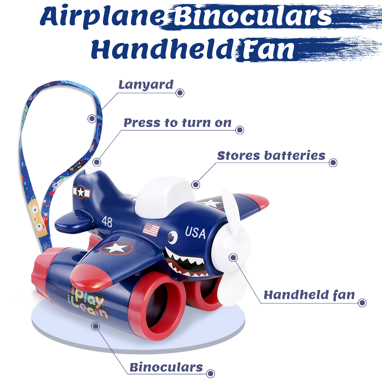 Blue Air Fighter Flynoculars