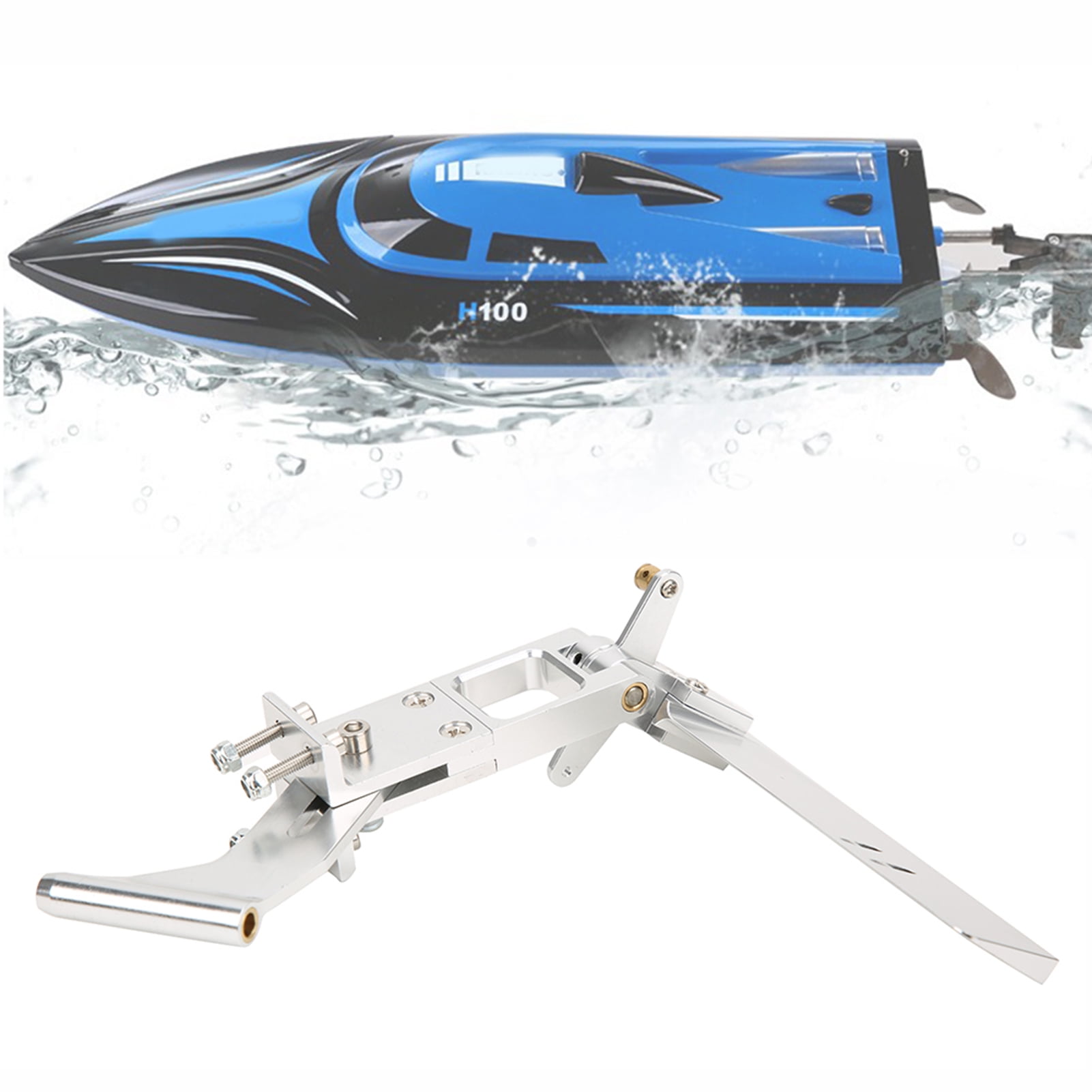 RC Boat Rudder Set, PCS Aluminum Alloy Flexible Shaft, Stable