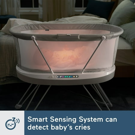 Fisher-Price - Luminate Smart Bassinet - White