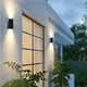 thumbnail image 5 of Naiovety Luces de cerca Luces de puerta delantera con energía solar montadas en la pared Función de decoración IP 65 Iluminación de pared de cerca Iluminación y accesorios Naiovety HA014181-00, 5 of 6