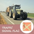 thumbnail image 6 of Safety Flag Hanging Atv Flag Signal Flag Safety Flag with Bungee Rope Reflective Warning Flag Truck Reflective Flag, 6 of 6