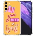 thumbnail image 1 of All You Need is Love Bible Verse Case for Samsung Galaxy S21 ,Aesthetic Art Design Pattern TPU Shock Proof Cover Case, 1 of 6
