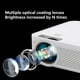 thumbnail image 4 of Proyector HD inalámbrico de alto rendimiento para teléfono móvil, 5G, WiFi, pantalla de 150 pulgadas, portátil, inteligente, 1080P, de alto brillo, para casa, oficina, camping, 4 of 9