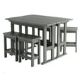 thumbnail image 6 of Highwood 6-pc Lehigh Balcony Set - Counter Height, Outdoor, Eco-friendly, Synthetic Wood, 6 of 8