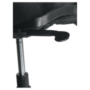 Alera Epoch Series Fabric Mesh Multifunction Chair, Supports Up to 275 lb, 17.63 to 22.44 Seat Height, Black