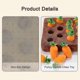 thumbnail image 5 of Interactive Dog Toys,Carrot Snuffle Mat for Dogs Plush Puzzle Toys 2 in 1 Nosework Feed Games for Pet Stress Relief, 5 of 5