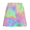 thumbnail image 5 of Tie Dye Marble A-line Skirt St Pastels Abstract Art Streetwear Casual Skirts Modern Mini, 5 of 7