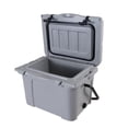 thumbnail image 4 of 25QT Insulated Cooler Box, 5-7 Days Cold Retention Rotomolded Ice Chest with Bottle Opener, Cup Holder & Drain Plug, Portable Hard Cooler for Camping, Fishing, Beach, 4 of 12