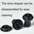 thumbnail image 5 of 10 tapones para botellas de vino, tapones para botellas, tapones reutilizables de silicona al vacío, 5 of 5