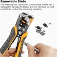 thumbnail image 6 of 3 in 1 Automatic Self Adjusting Wire Stripper/Cutter/Crimper, 8 Inch Multi Pliers For Electrical Wire Stripping, Cable Cutting, Crimping Tool from 8 AWG to 30 AWG (8 AWG to 30 AWG), 6 of 6