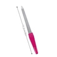 thumbnail image 7 of EXLEAF Nail Files for Natural Nails Made of Stainless Steel, Sword Fingernail Files with Sharp Pointed Tip Non Slip Handle, Diamond Finger Nail Filers for Women Sapphire Grit Color, 7 of 7