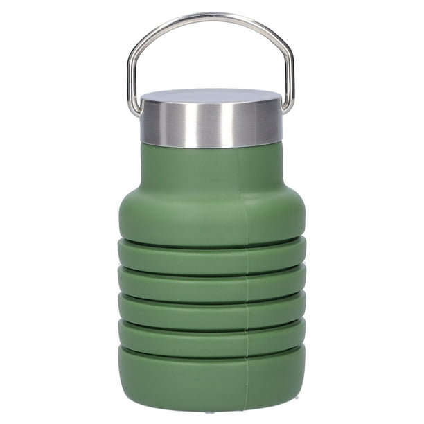 Botella de agua de silicona NikouMX 500 ml Plegable