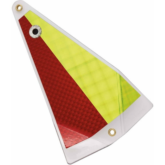 Yakima Bait Big Al's Fish Flash, 8", Red/Lazer Chartreuse