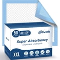 thumbnail image 1 of Almohadillas desechables GLOWARIS, 50 unidades, 76 x 91 cm, superabsorbentes, 1 of 8