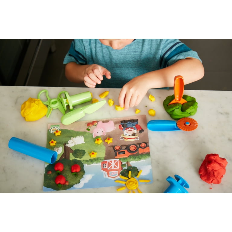 Play Dough Wooden Tools Set (with mats) – The Green Tap