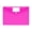 A004- Pink, variant on Plastic Pocket Folder, Clear Folder, File Folders Letter Size, Label Holder, 13X9 Inch Waterproof 1Pc Document Pouch for Desk Sorting, Class Handout Organization and Home Office