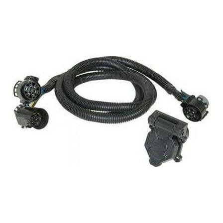 Trailer Wiring Harness - Compatible with 2001 - 2014 Chevy Silverado 2500 HD 2002 2003 2004 2005 2006 2007 2008 2009 2010 2011 2012 2013