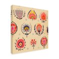 thumbnail image 2 of Victoria Borges 'Textile Flowers II' Canvas Art, 2 of 3