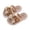 Khaki, variant on ZACPNCV Girl's Cute Bowknot Square Open Toe Slide Sandals Summer Leather Slippers Pink 2.5-3.5 Years