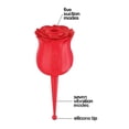 thumbnail image 5 of Adult Sex toy Bundle of S Drops Silicone Anal Beads, Black And Icon Brands Wild Rose Le Point Rechargeable Silicone Suction Vibrator - Red, 5 of 5