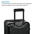 thumbnail image 5 of Unique Bargains Identifier Suitcase Wrap Accessories Luggage Handle Grips, Black 2 Pack, 5 of 5