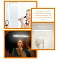 thumbnail image 3 of SKISUNO Bathroom Vanity Light Suction Cup Mounting Rechargeable 1 Set for Makeup Lighting, 3 of 8