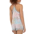 thumbnail image 2 of Midnight Bakery Ensemble Haut Cami Floral pour Femmes, 2 Pcs, Crème, Grand, 2 of 2