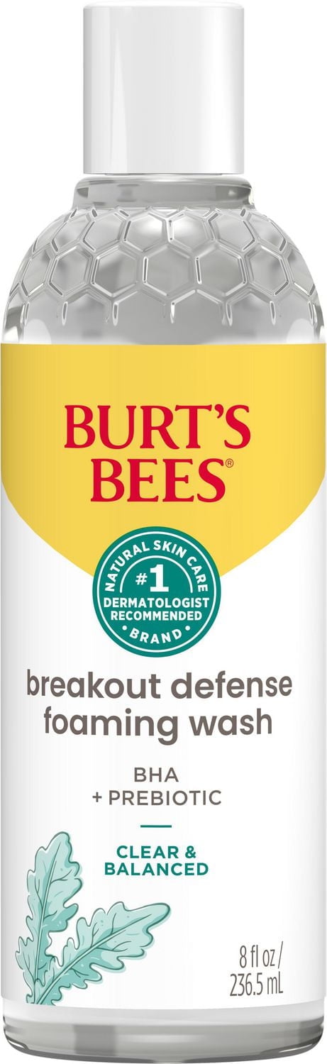 Burt’s Bees Clear and Balanced Breakout Defense, Foaming Cleanser