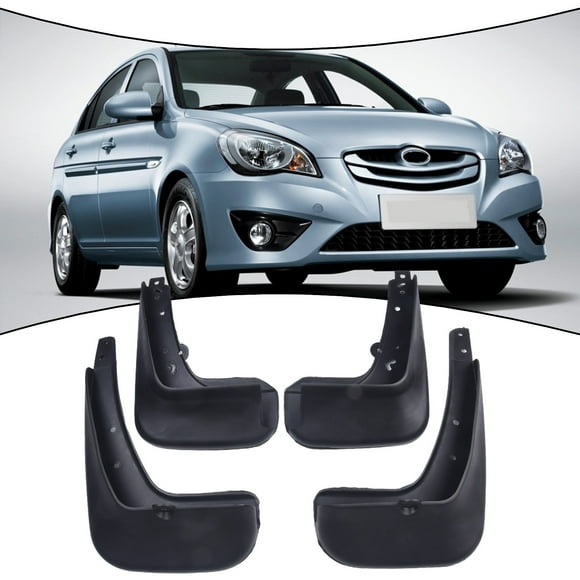 beisidaer Styled Molded Mud Flaps For Hyundai Accent Mudflaps Splash Guards Mudguards