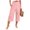 Solid, variant on VBVC Women's Cotton Linen Capri Pants , Wide Leg Culottes Trousers For Women , Ladies' Summer Cropped Pants with Pockets, S-2XL