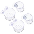thumbnail image 4 of 4pcs soporte para acuario de acuarios copa de alimentación de gusano rojo taza de planta de acuario con tazas de succión, 4 of 5