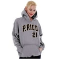 thumbnail image 4 of Puerto Rico Baseball Game Player 21 Hoodie Sweatshirt Women Men Brisco Brands S, 4 of 5