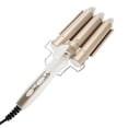 thumbnail image 4 of Rizador de pelo, rizador de pelo de cerámica con temperatura ajustable, rizador de pelo de triple tubo, rizador de pelo de triple tubo, multifuncional, 4 of 8