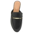 thumbnail image 3 of EIGHT EIGHTEEN Women’s Cute Closed Toe Mules Slip On Flat Backless Slides, 3 of 4