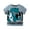Blue, variant on Vedolay Crop Top Toddler Boy Print Shirt Short Sleeve Tops Casual Tee Summer Clothes,Blue 9-10 Years