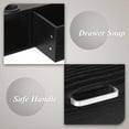 thumbnail image 5 of DreamCurship Wall Mount Salon Station for Hair Stylist, Salon Station with 3 Hair Dryer Holder, Barber Station for Beauty Spa Barbershop, Black, 5 of 7