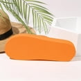 thumbnail image 6 of BADHUB Women's Casual Non slip Flat Bottom Flip Flops Comfortable Soft Bottom Summer Vacation Flat Flip Flops Orange 37, 6 of 6