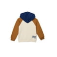 thumbnail image 2 of Wonder Nation Little Boy Long Sleeve Zip Up Hoodie, Sizes 4-10, 2 of 3