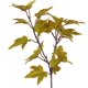 thumbnail image 4 of Plantas artificiales de 4 ramas para decoración de cocina, hojas de arce artificiales para el hogar, hojas de Acción de Gracias, tallos para exteriores, flores artificiales de otoño, pequeños, 4 of 7