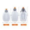 thumbnail image 3 of AONIJIE SD05 BPA-Free Water Bottle 170ml for Running Hydration Belt Backpack, 3 of 5