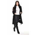 thumbnail image 1 of Abrigo de peluche sintético Roman Fashion Juvenil 24203 Negro M, 1 of 6