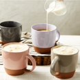 thumbnail image 4 of Juego de tazas de café Gencywe Morandi Color Ceramic 530 ml, 6 unidades, 4 of 7