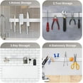 thumbnail image 4 of Qoosea Magnetic Knife Holder Strip No Drill, 16 in Stainless Steel Wall Mounted Magnetic Knife Rack for Home Bar Holder Tool Holder Kitchen Appliances, 4 of 8