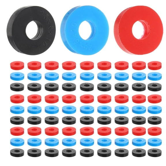 SEWCHICS 120Pcs Anti Vibration Rubber Pads for Air Conditioner Ducts and Ceiling Mounted Units Shock Absorption