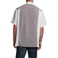 thumbnail image 4 of G-Style USA Men's Two Tone Retro Button Down Bowling Shirts, 4 of 6